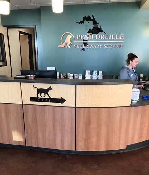 cat area at Pend Oreille Veterinary Service