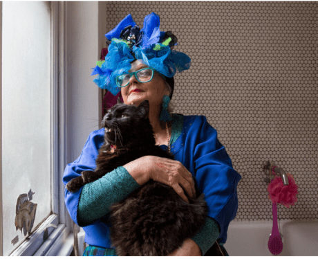 black cat is Airbnb host