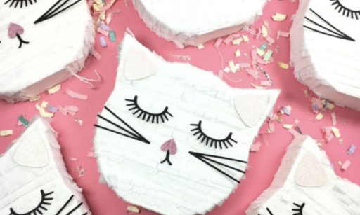 cat birthday pinatas